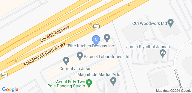 Map to Current Jiu Jitsu